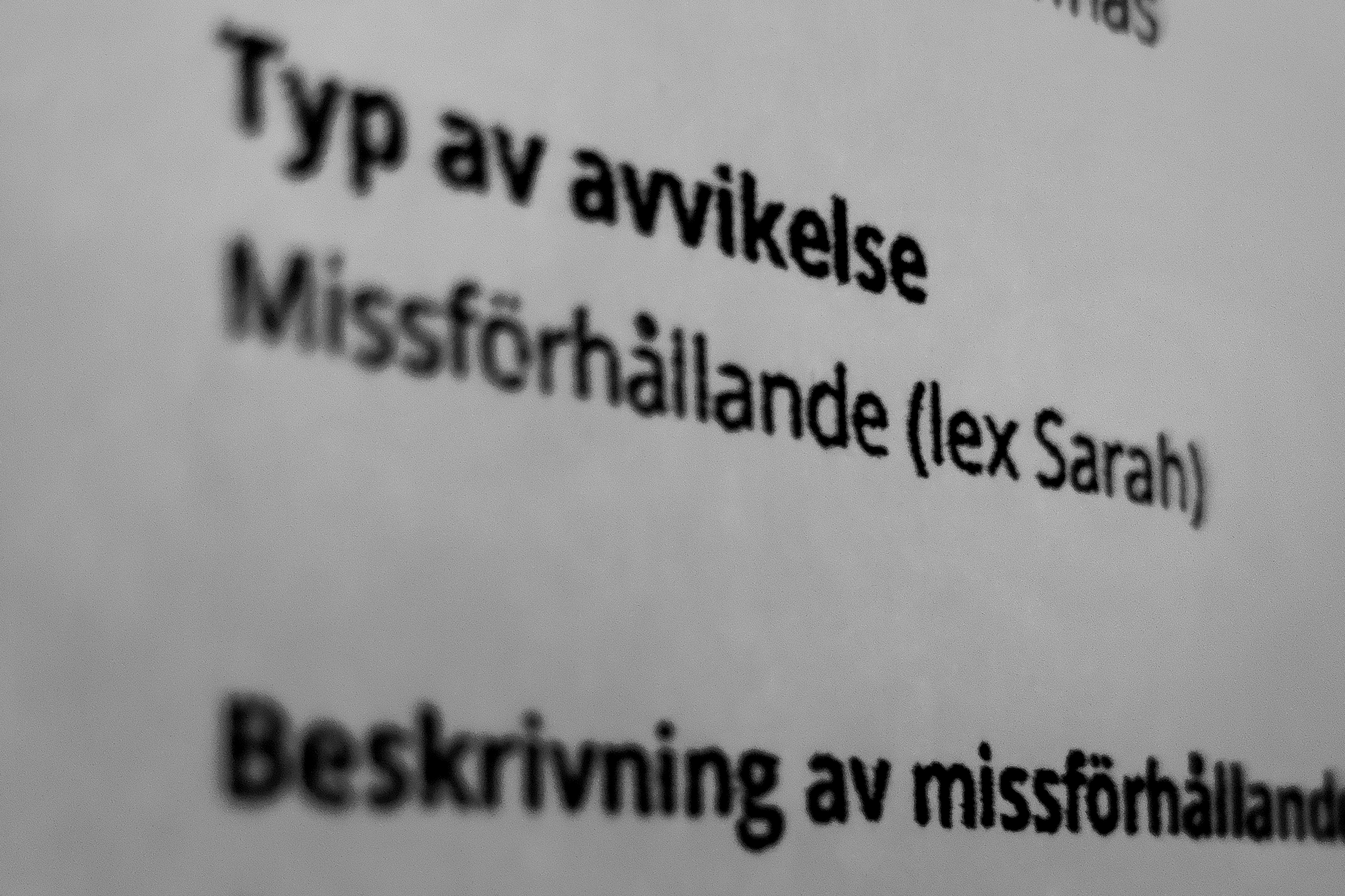 Personal På LSS-boende I Värnamo Kommun Anmäls Enligt Lex Sarah ...