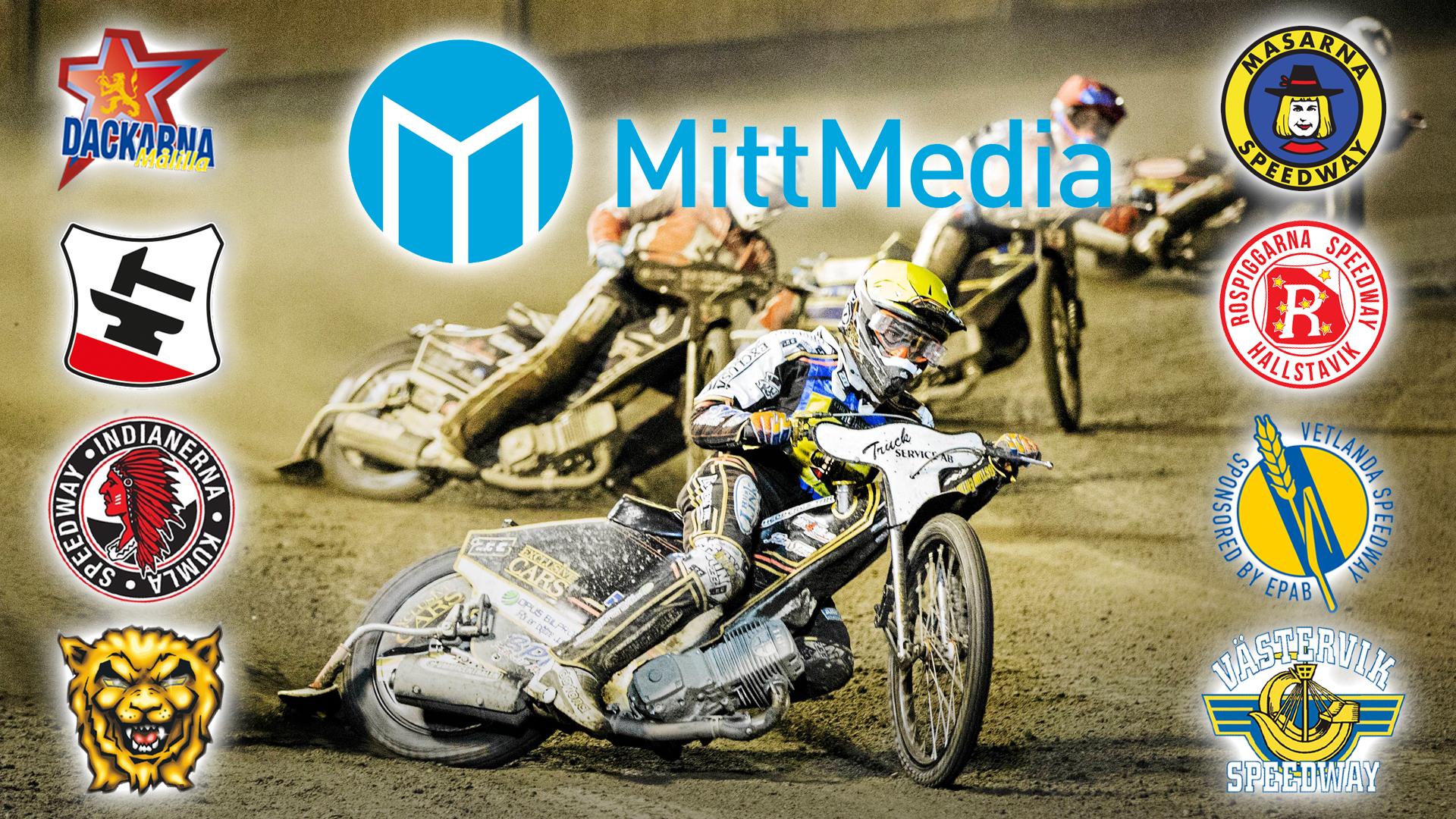 Mittmedia Storsatsar Pa Speedway Med Livesanda Matcher Och