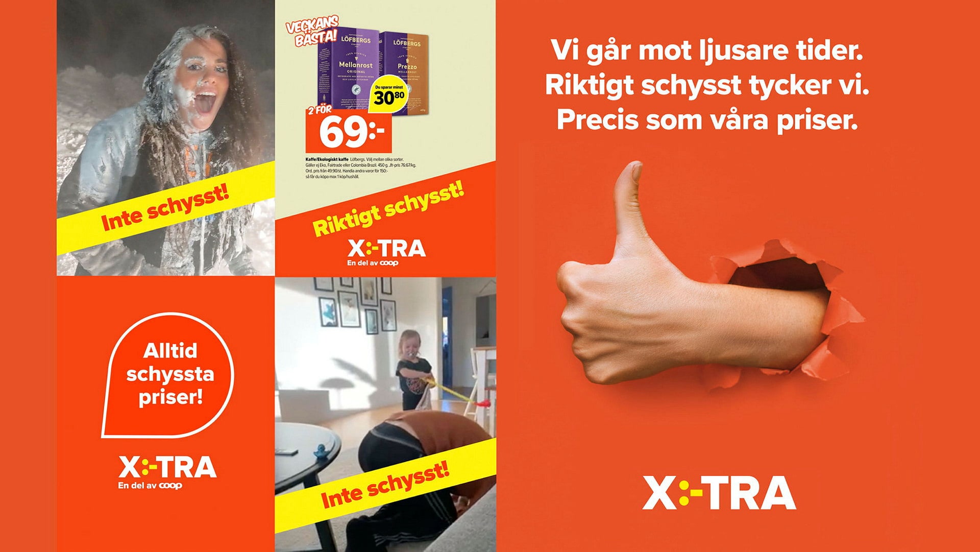 Coop Sjösätter Nytt Reklamkoncept För Lågpriskedjan X Tra Resumé 6136