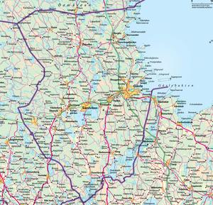 Gästrikland Karta | Karta