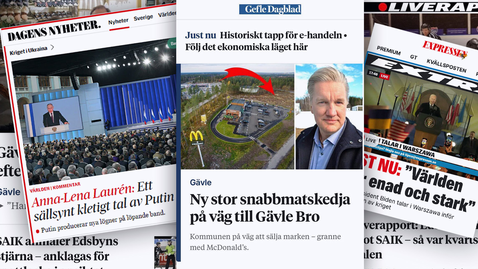 Så kan du som GD-läsare få både DN och Expressen på köpet – Gefle Dagblad