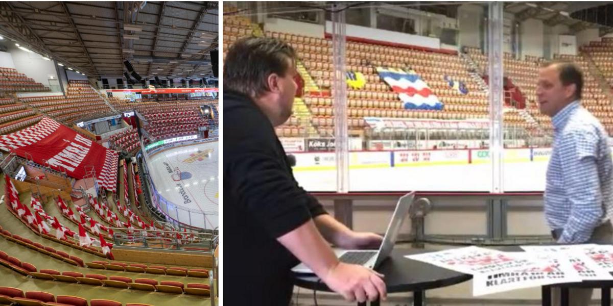Timrå IK: 
    Här bryter Torines intervjun för att tysta NHC Arena – berättar om förberedelserna inför SHL: 