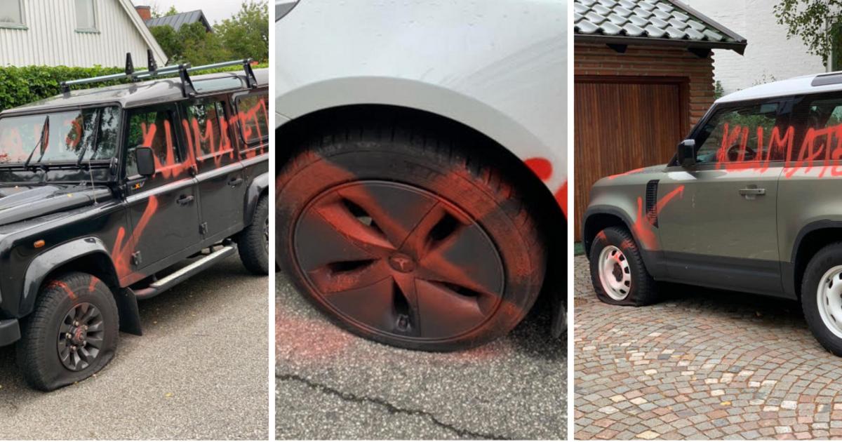 Flera bilar i Malmö vandaliserade i natt