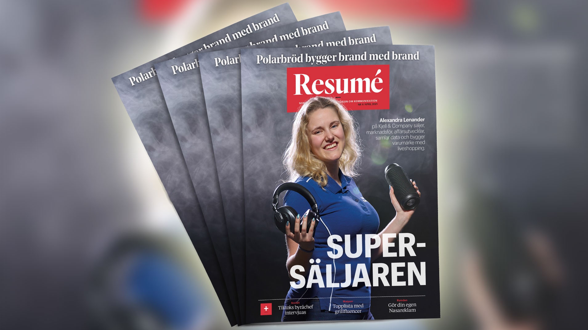 Tema Liveshopping I Nya Numret Av Resumés Magasin 6797