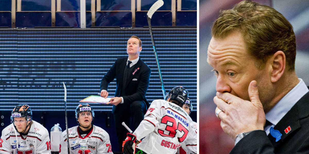 Örebro Hockey: 
    Hot om ökad smittspridning – Örebro-coachens reaktion om ofrivilliga pausen: 