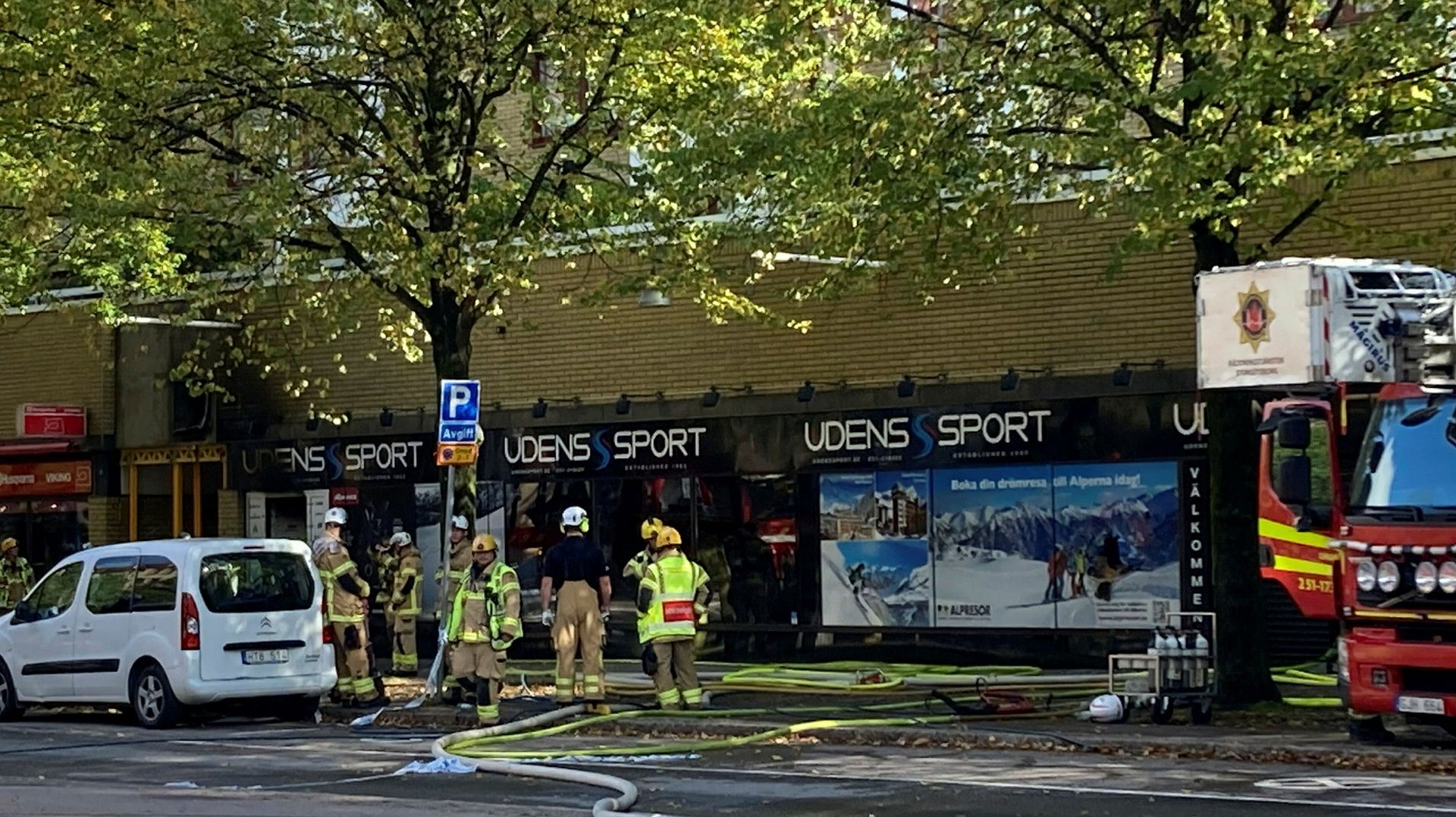 Udéns Sport Totalförstördes I Explosionen I Göteborg Market 2183