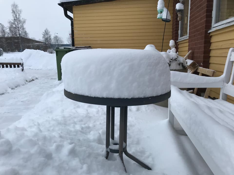 Bildextra: Snösmockan tog Höglandet på sängen - se ...
