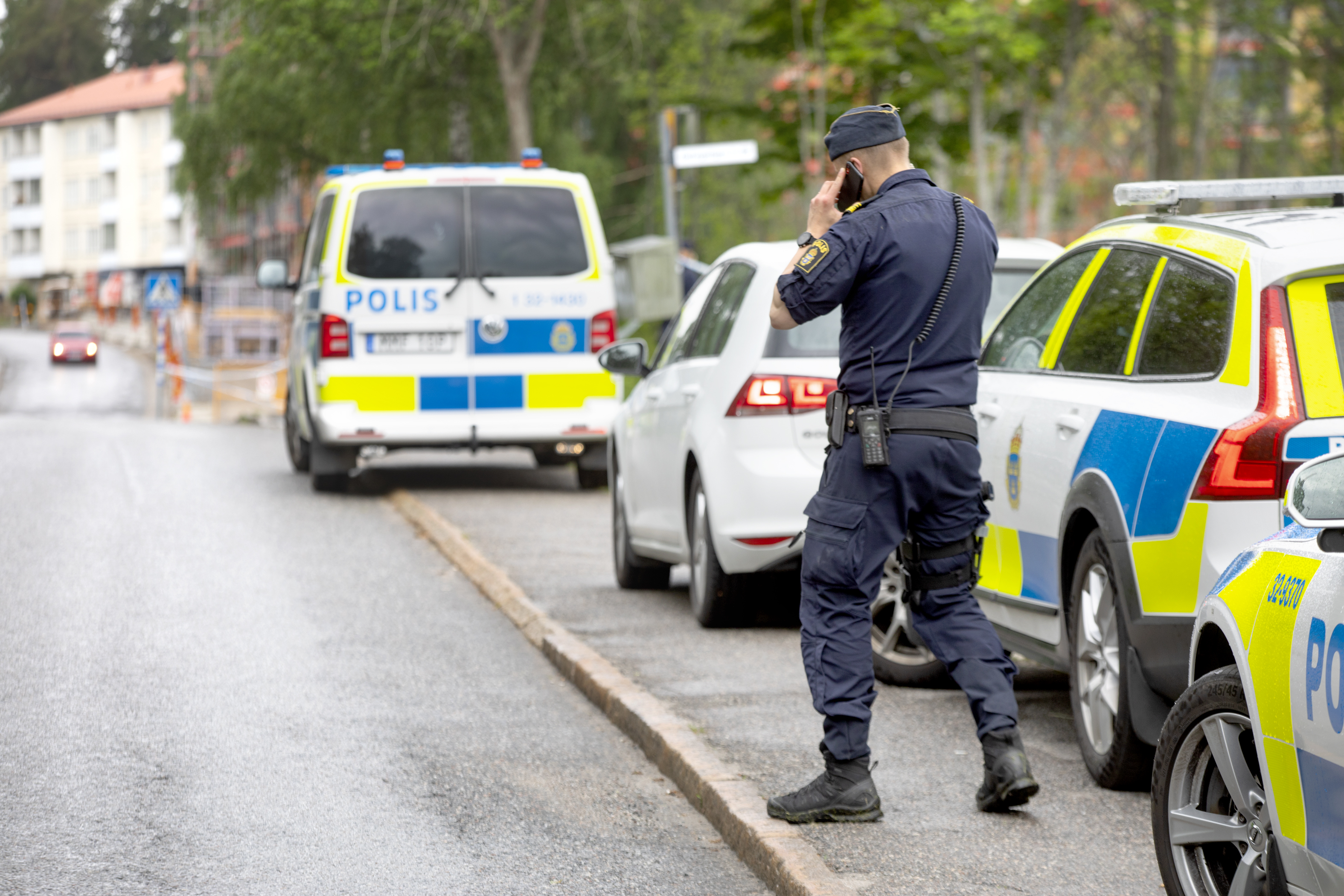 Bildextra: Här Jobbar Polisen Efter Dödsskjutningen – LT