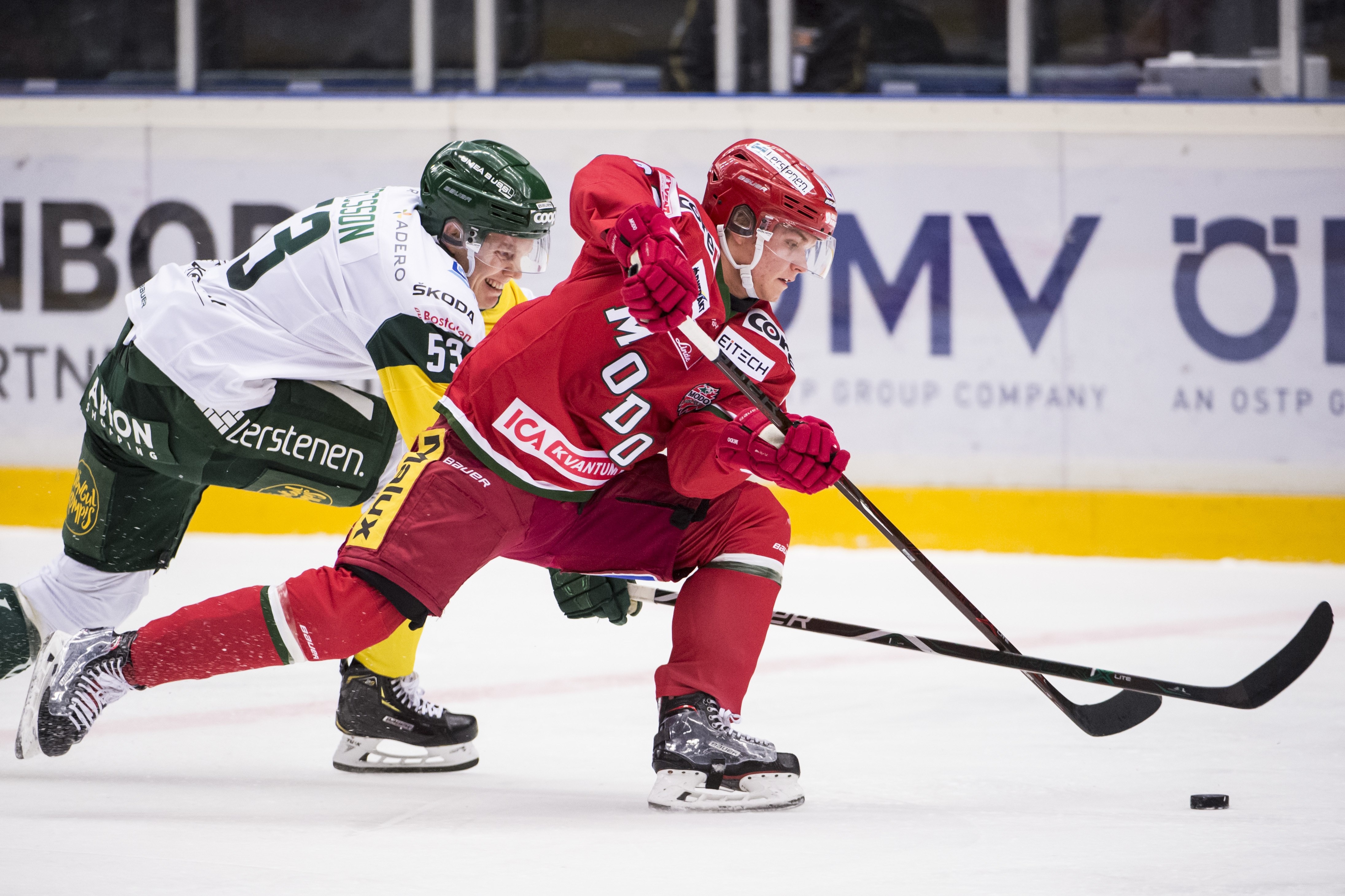 Tom Hedberg of Modo is the vanguard. And now it's ready for Brynäs. Stock Photo: Erik Mårtensson / TT