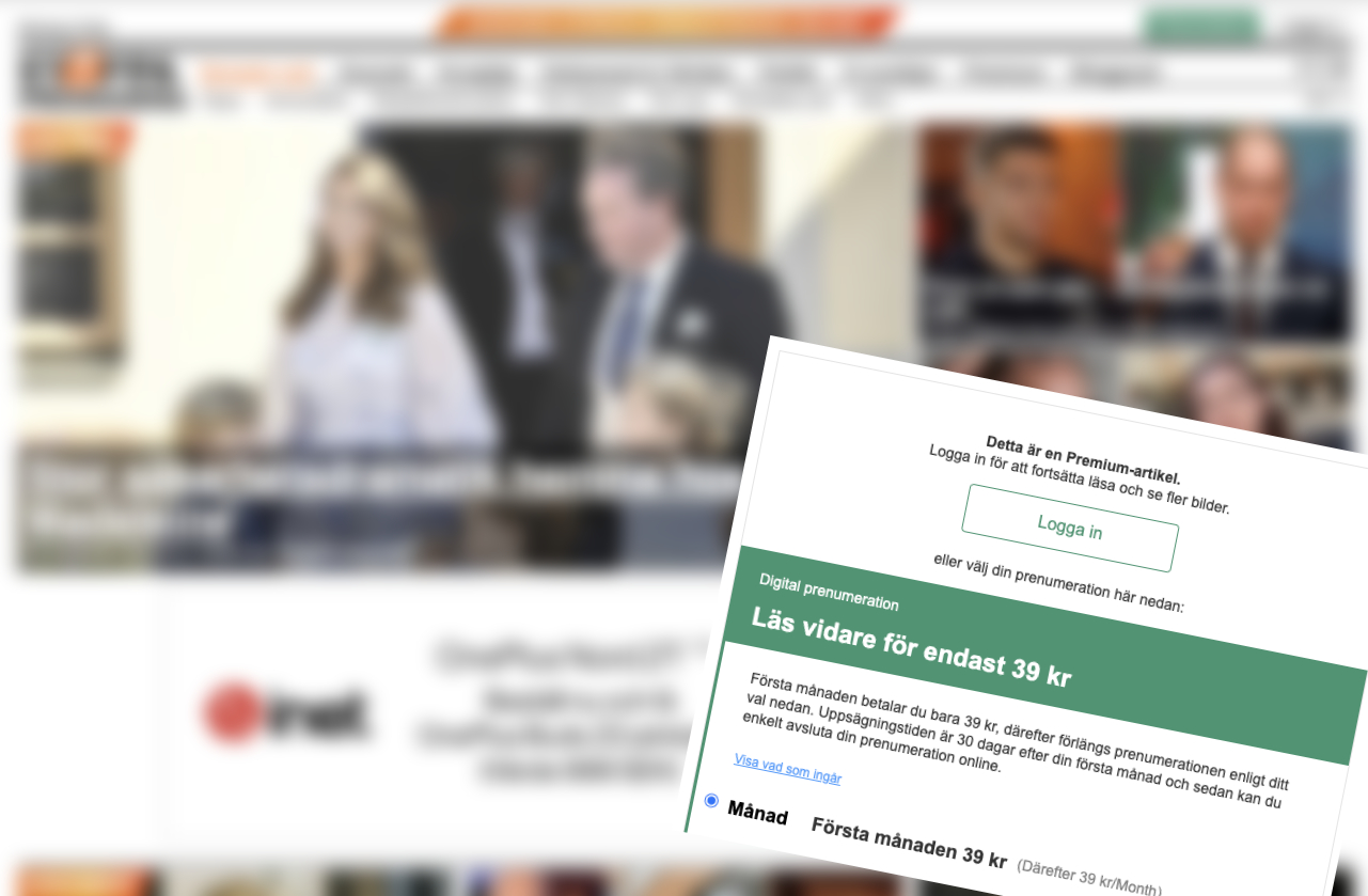 Stoppa Pressarna Lanserar Betalvägg - Dagens Media