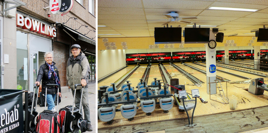 Gävle bowlinghall stänger efter översvämning: "Skador för ...