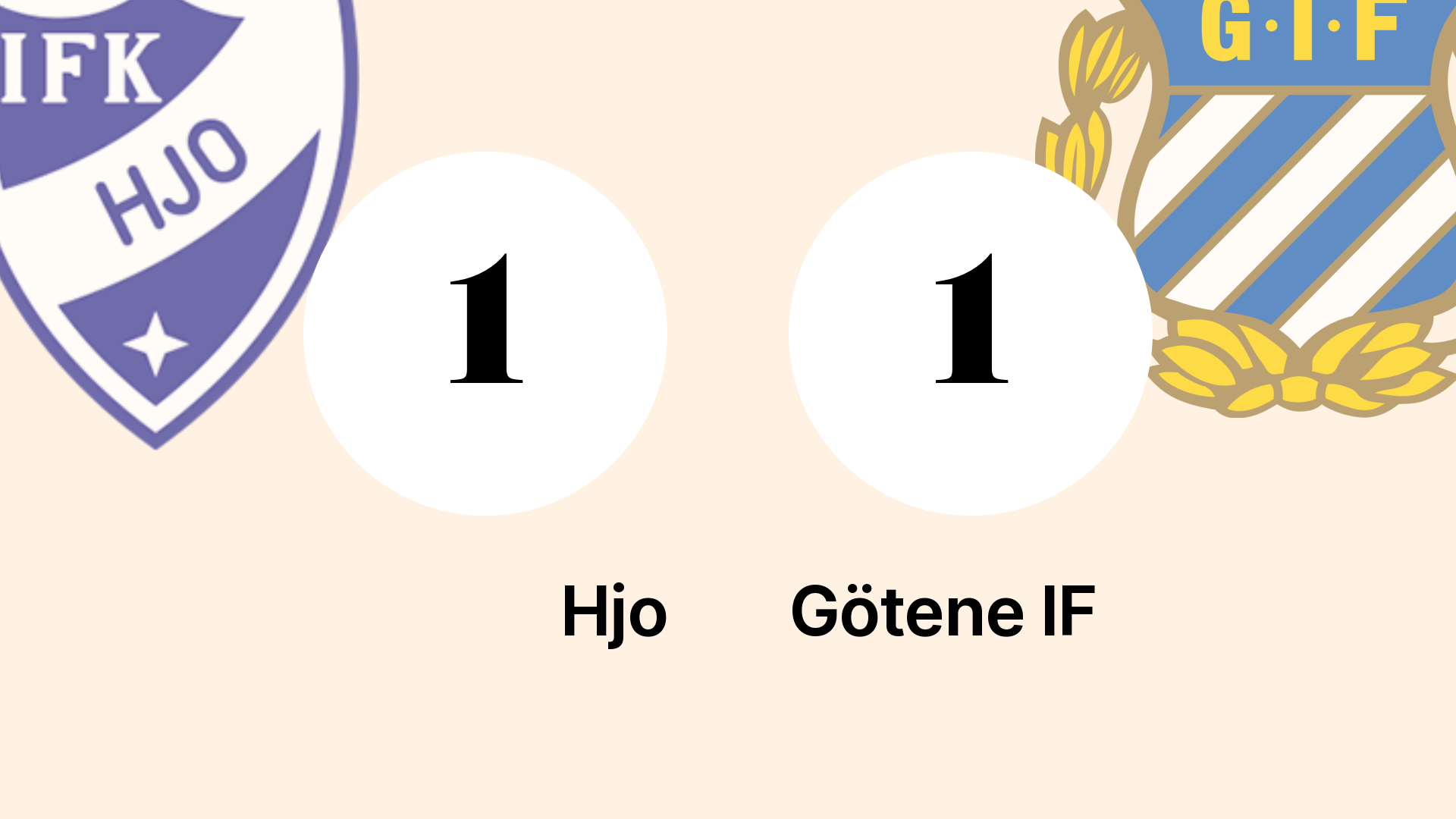 Hjo Och Götene If Delade På Poängen Efter 11 Sklt 