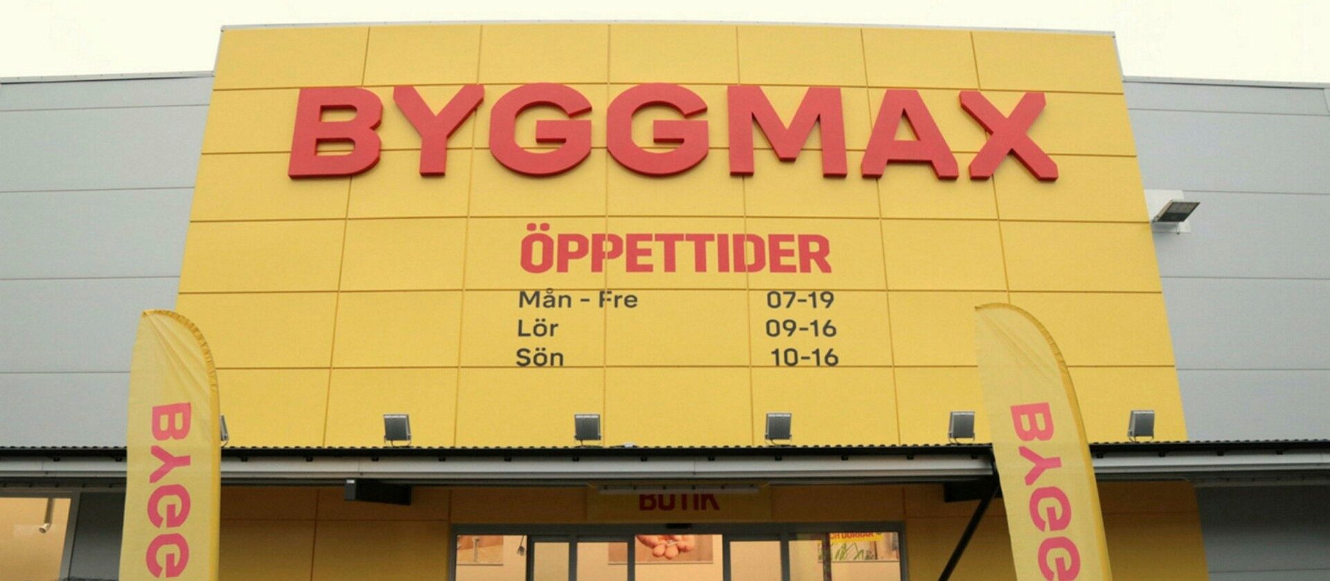 Byggmax Firar 100 Butiker I Sverige – Med Att Byta Logga: ”Kliver In I ...