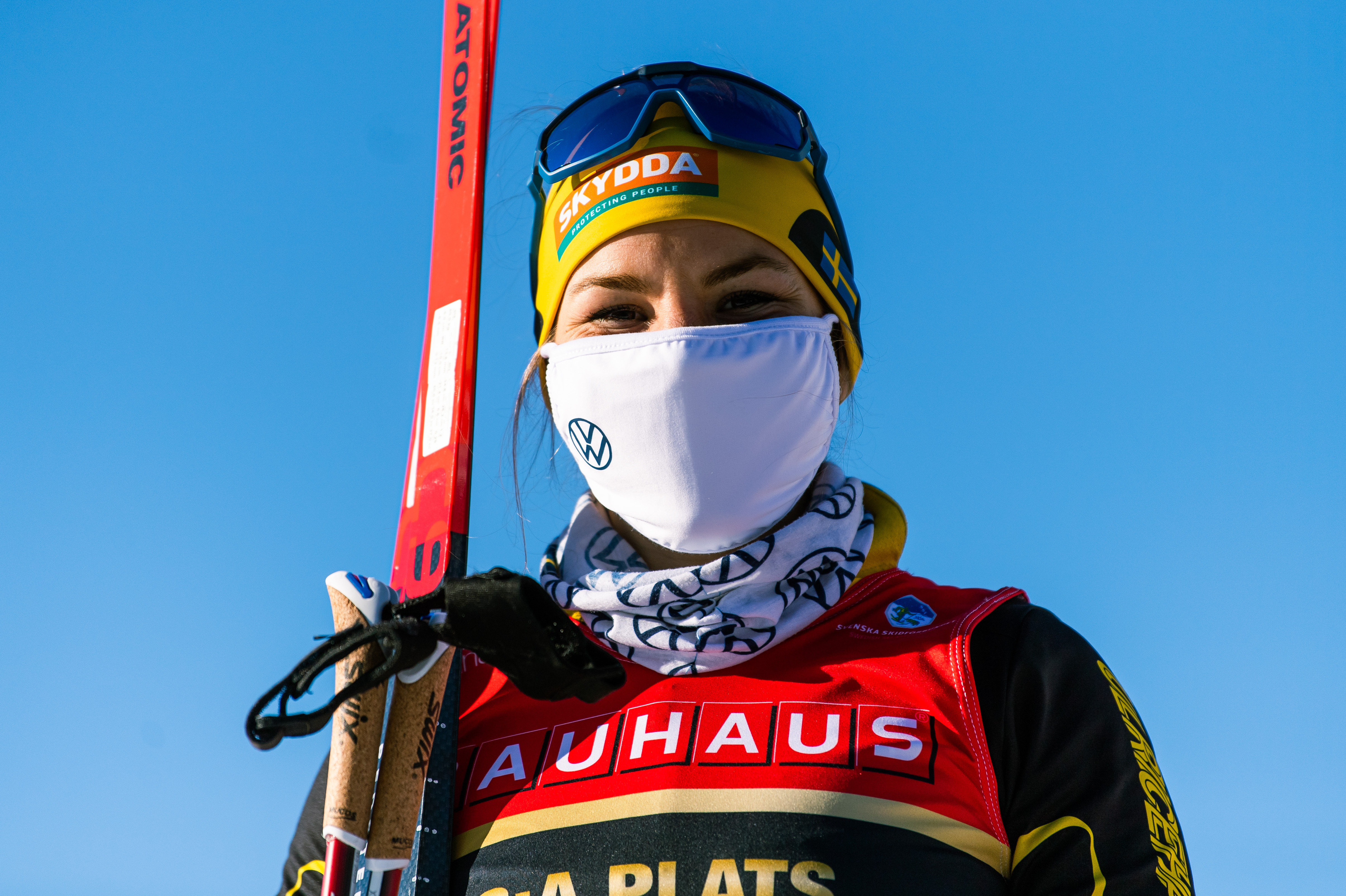 In the Volkswagen Cup, which is a national competition, the drivers drive for each club, so Johanna Hagström, who became the 15th and 10th girl respectively, rode in the colors of Ulricehamns IF.  Photo: Mathias Bergeld / BILDBYRÅN 