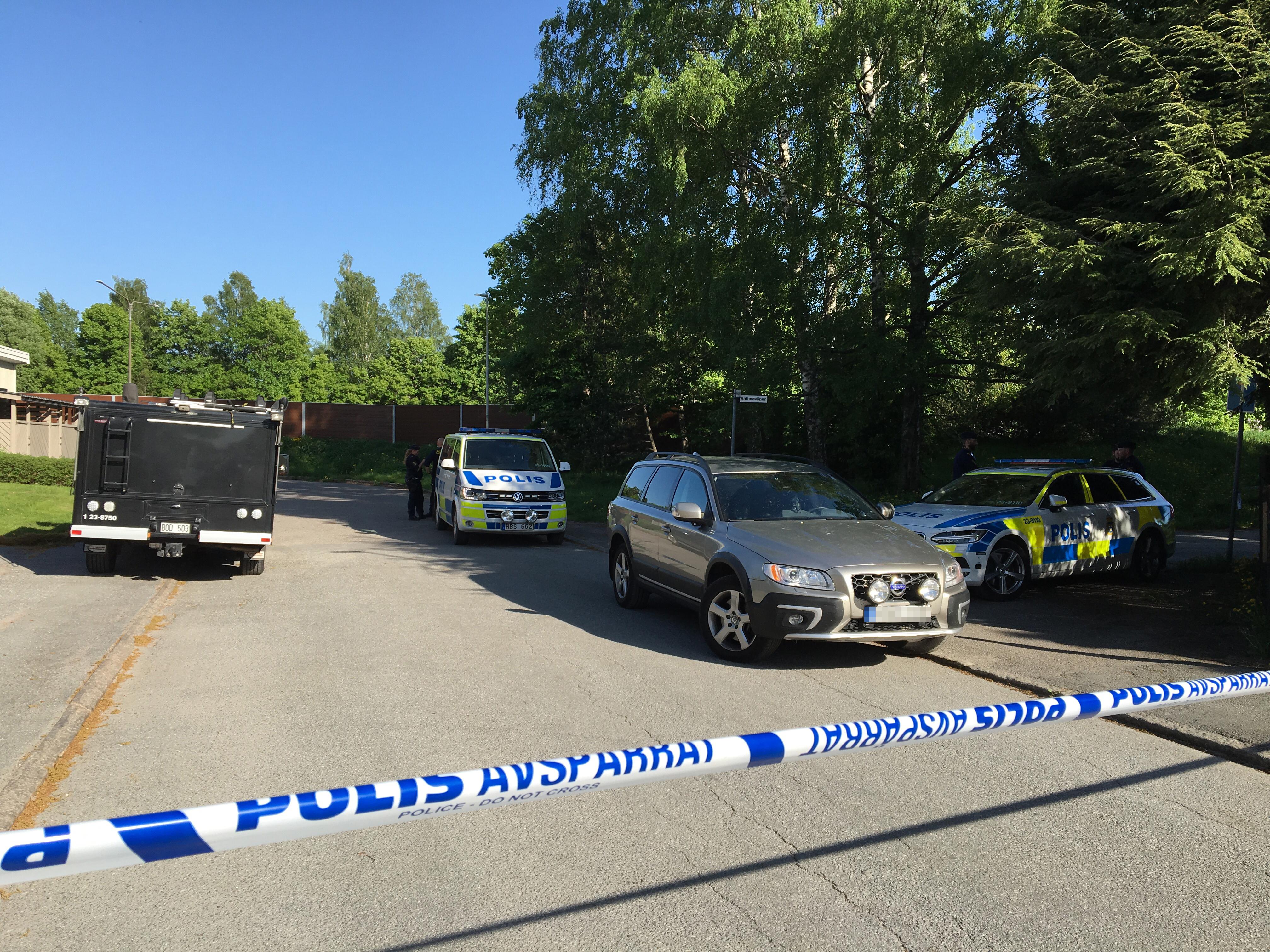 Locks in the area of ​​the villa in Örebro after the death of the woman.
