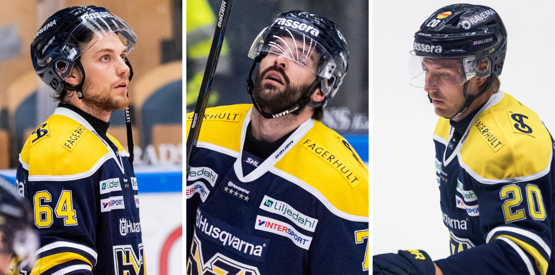 Tre HV71-spelare åker på böter - har burit felaktig ...