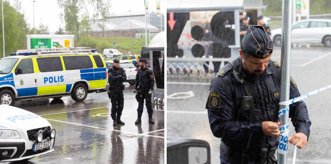 BILDEXTRA: Här Arbetar Polisen Efter Dödsskjutningen I Geneta – Stor ...