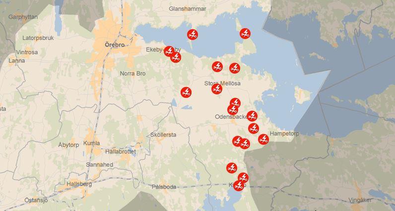 Stort Stromavbrott I Osternarke Over 1 300 Hushall Drabbades