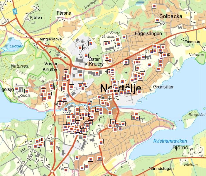 karta norrtälje Karta Har Finns Alla Skyddsrum I Norrtalje Kommun karta norrtälje