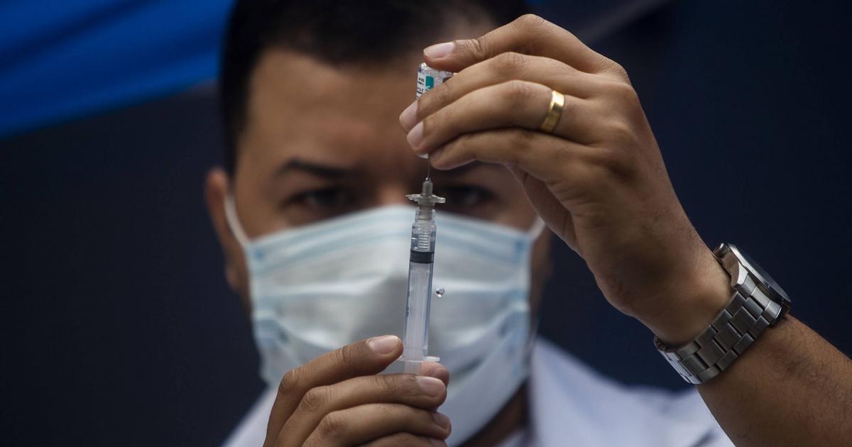 Brasiliansk stad en oas efter massvaccination