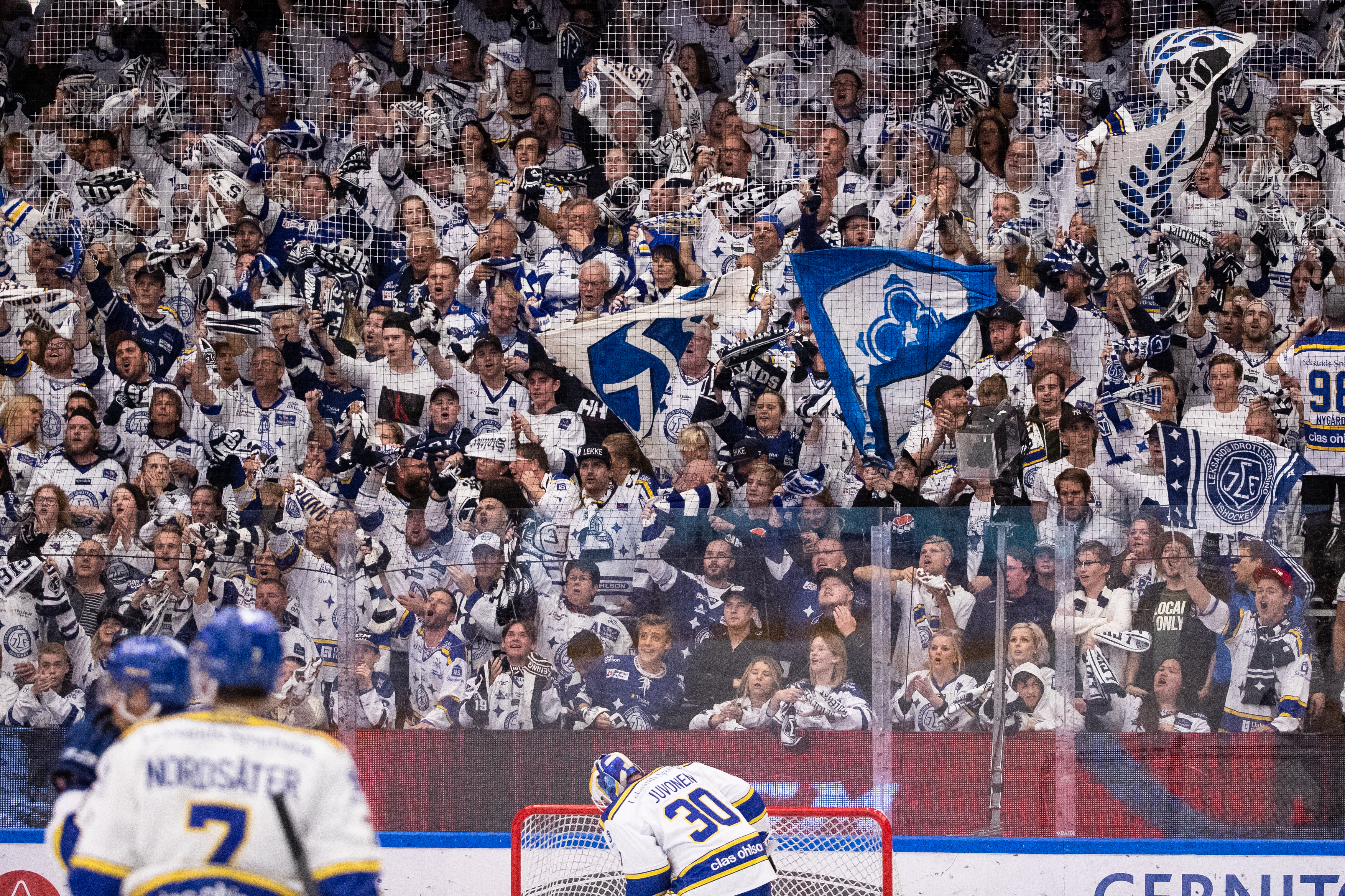 The Leksands fan attracted the Slovakian star to Dalarna. Photo: Photographic Agency