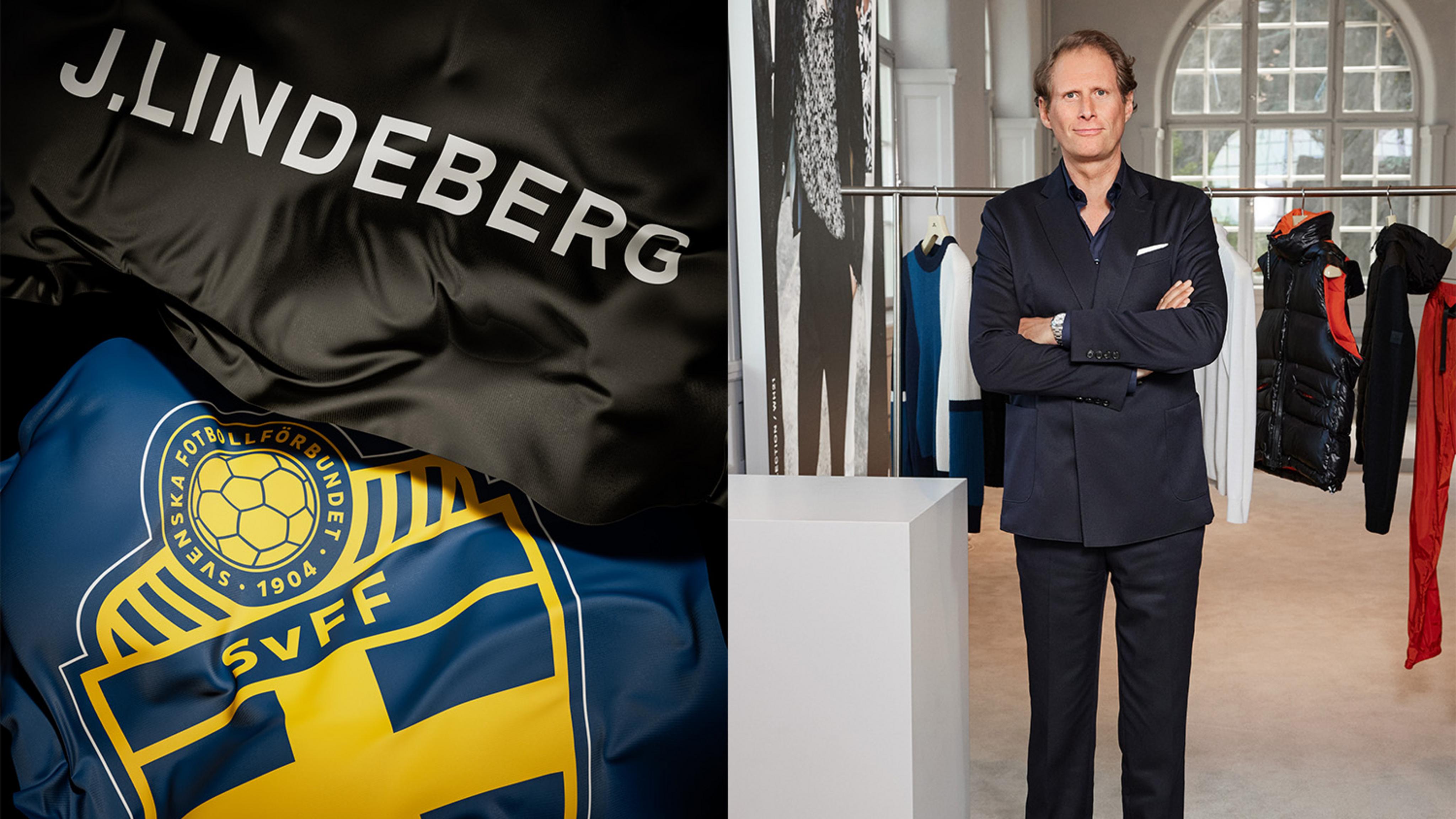 J. Lindeberg dresses the Swedish national football team