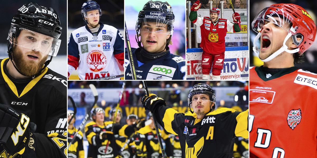 Mora IK: 
    20 möjliga toppspelare i Hockeyallsvenskan – som ditt lag kan värva: 