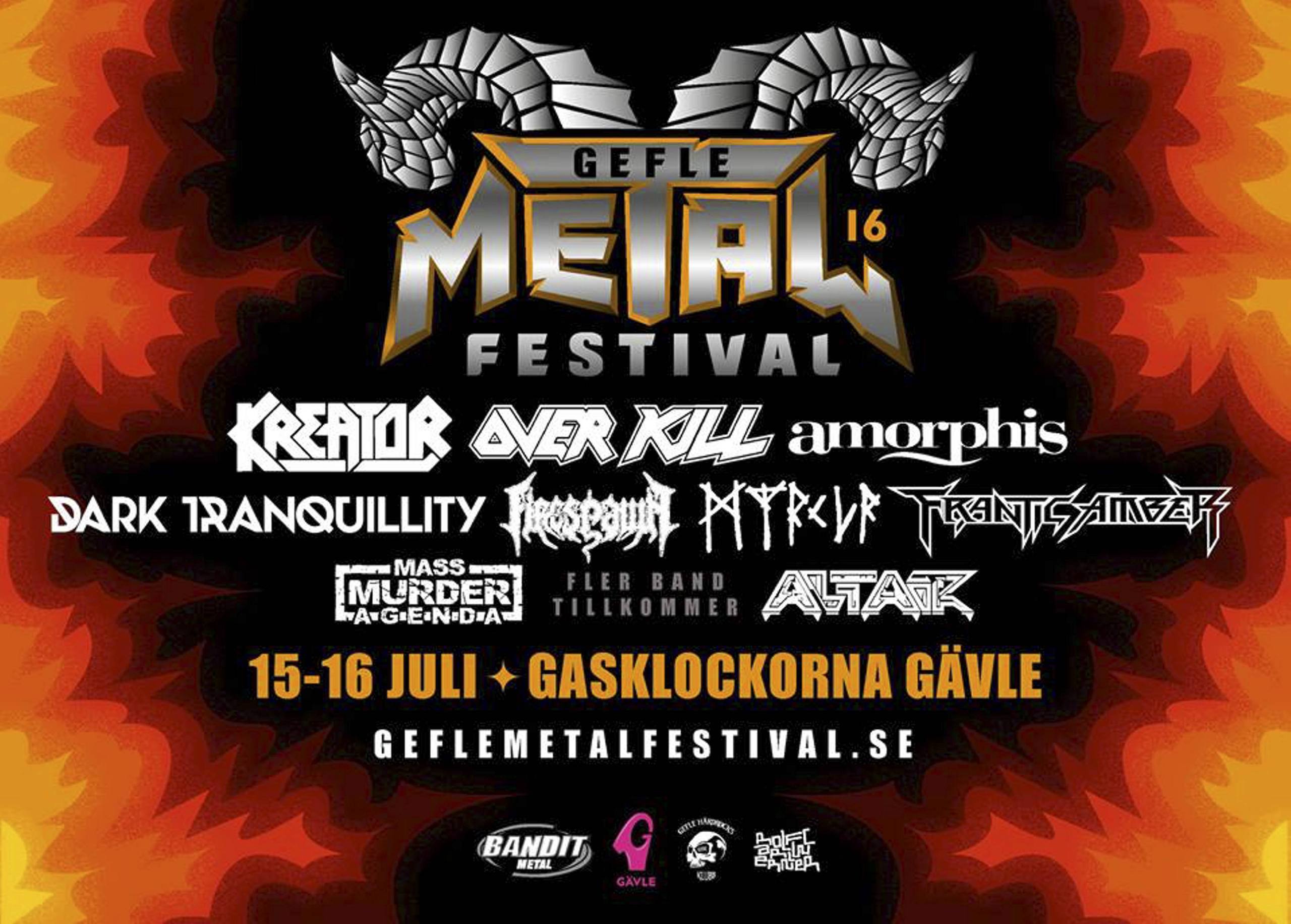 Gefle Metal Festival släpper tre nya band – Gefle Dagblad