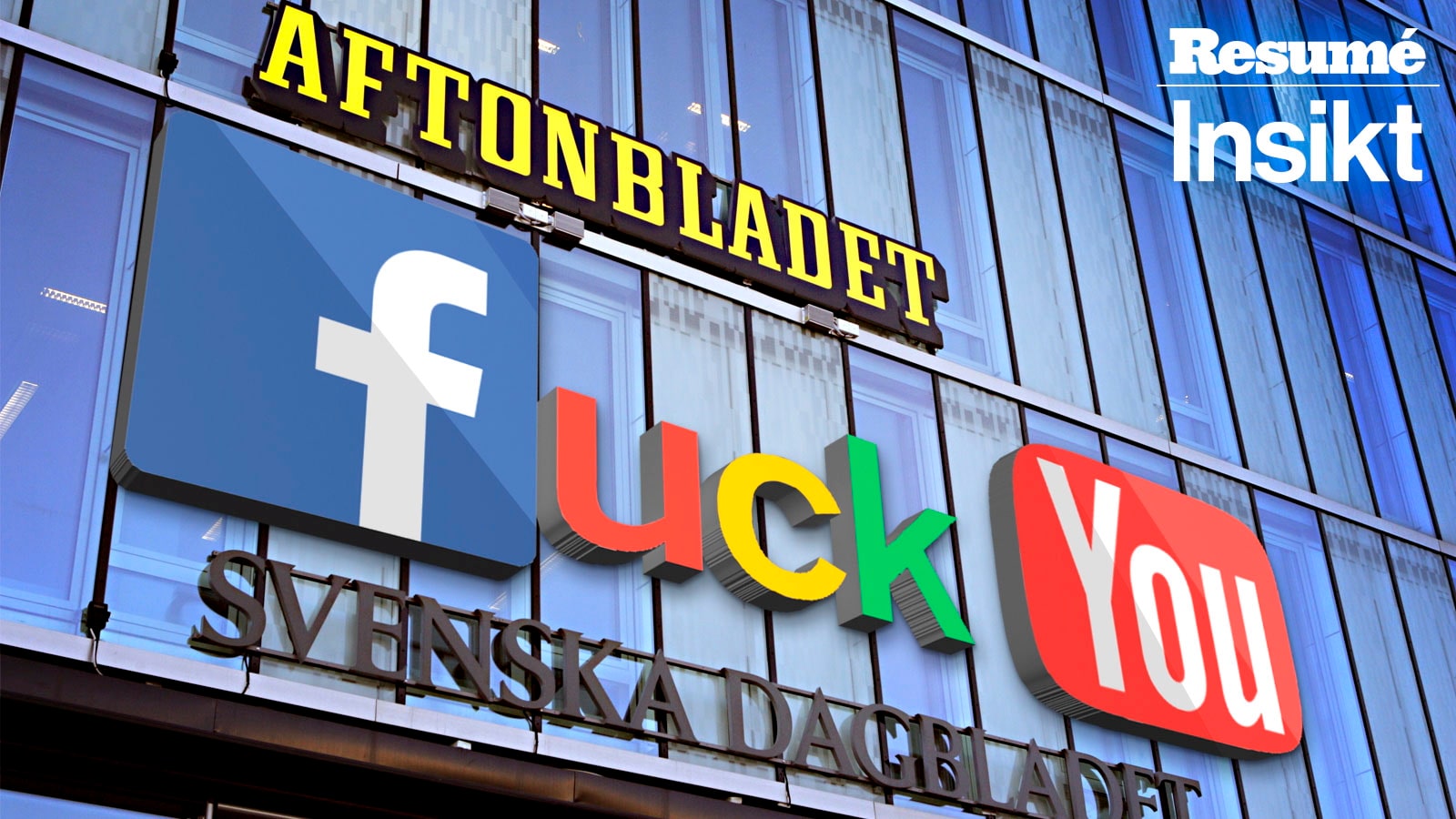 Resumé Insikt Media Facebook Fuck You Och Spelmiljoner 3356