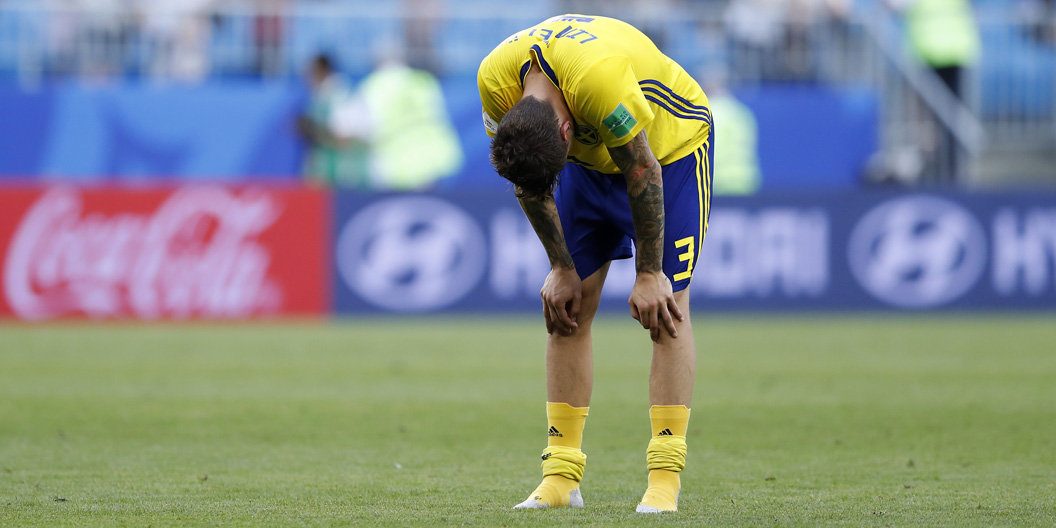 Victor Nilsson Lindelöf. Photo: AP Photo / Alastair Grant