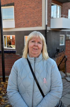 Kerstin Wiklund, 65, retired, Ånge.
