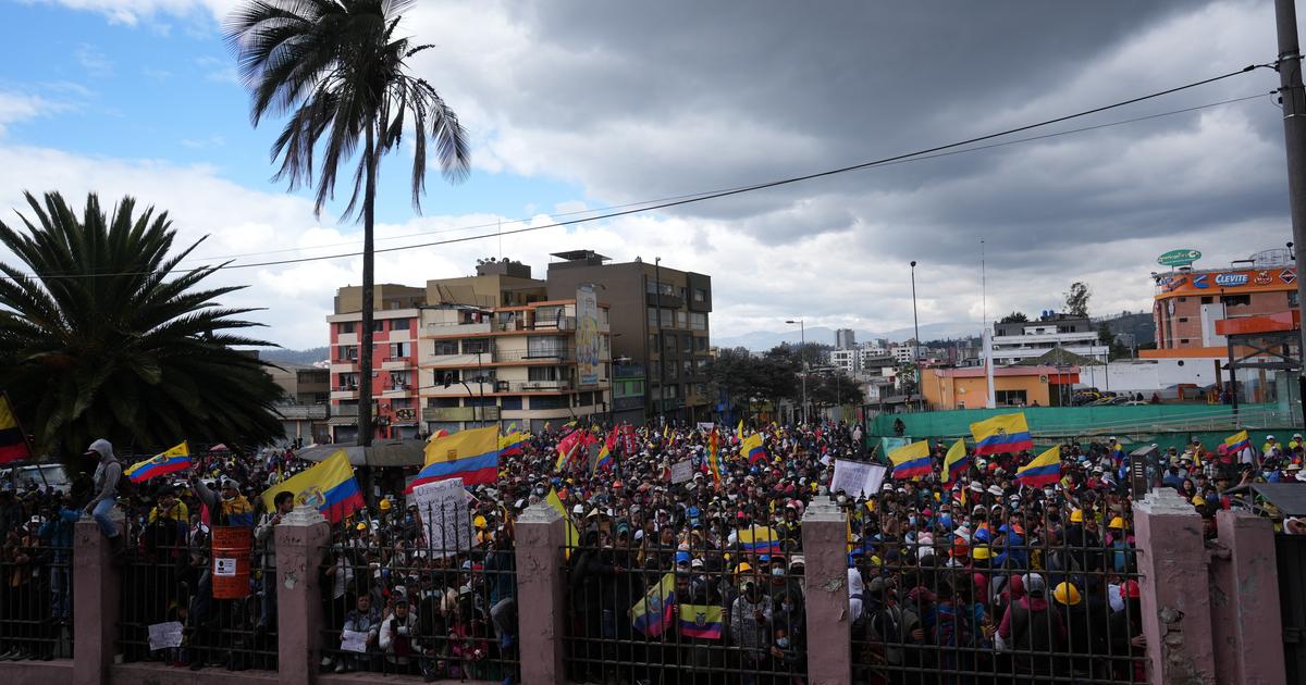 Demonstranter lämnar gatorna i Ecuador