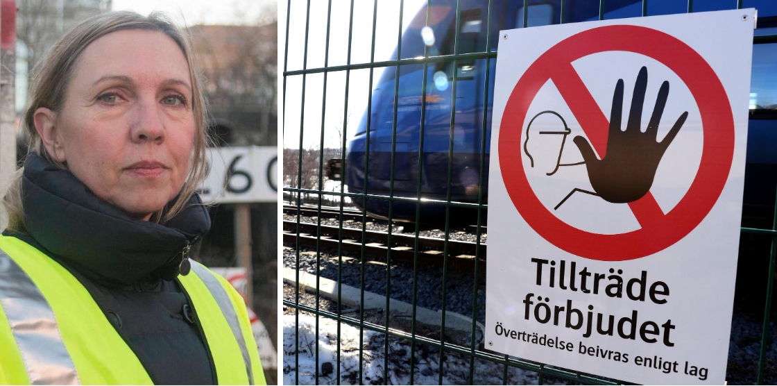 Trafikverket Stängslar In Här Blir Det Omöjligt Att Passera Arbetar För Att Minska Antalet 