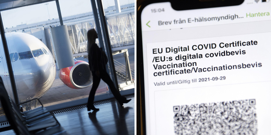 Resa på höstlovet då kan du behöva ett nytt vaccinbevis DalaDemokraten