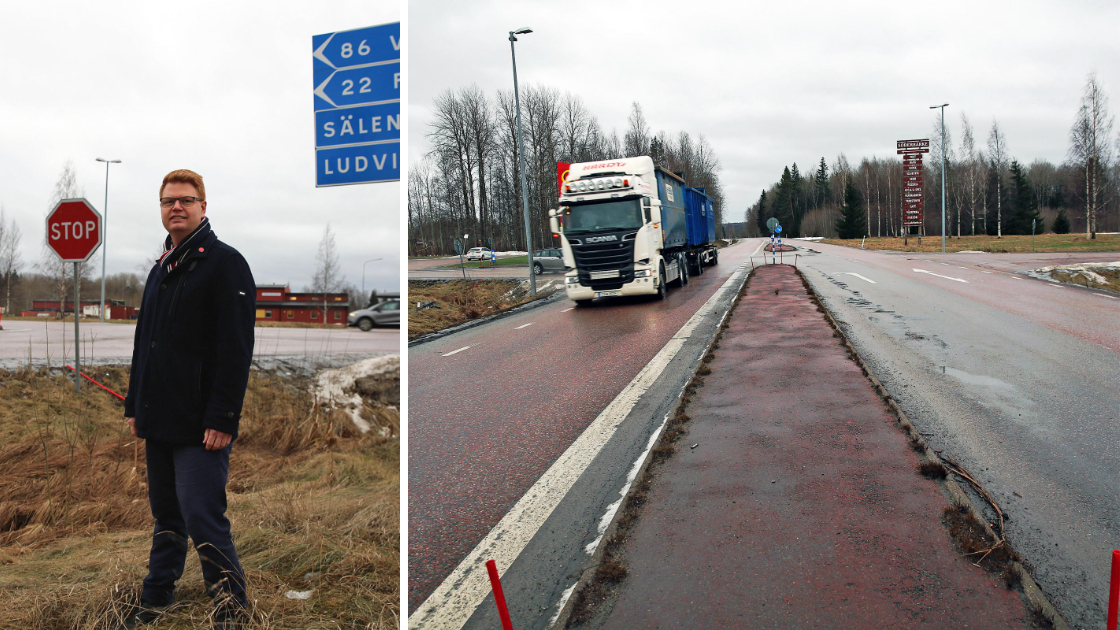 Det Blir En Cirkulationsplats I Söderbärke: ”binder Ihop Samhället ...