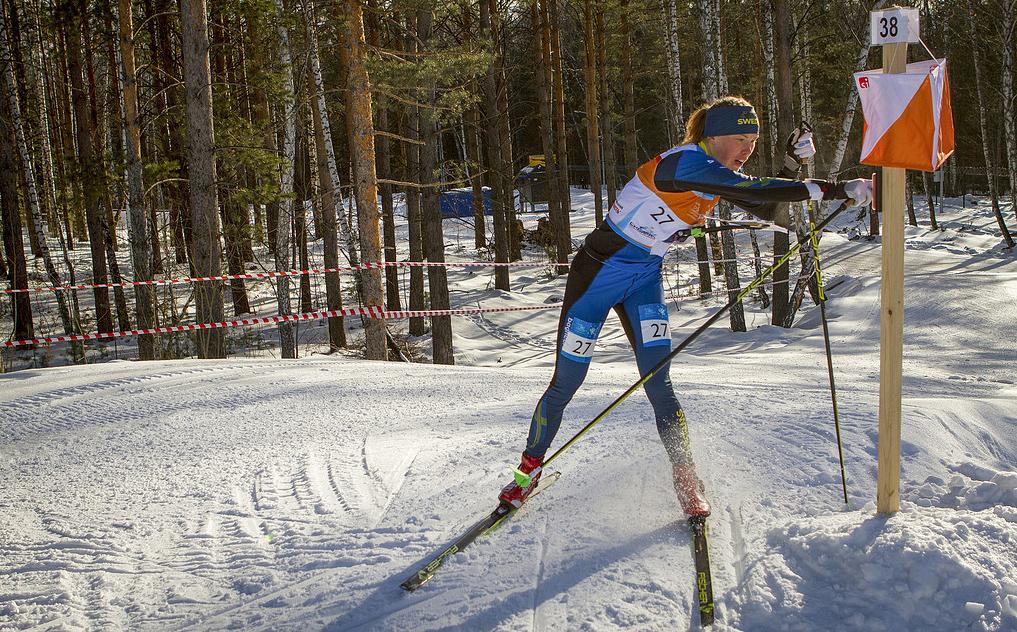 Tove Alexandersson En Av Vinnarna Vid Sm I Skidorientering Pa Froson Och I Ostersund