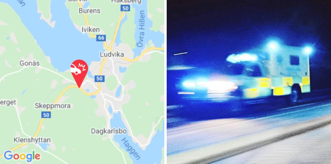 Fem Personer Fördes Till Sjukhus Flera Personbilar I Svår Krock På Riksväg 50 Dala Demokraten 