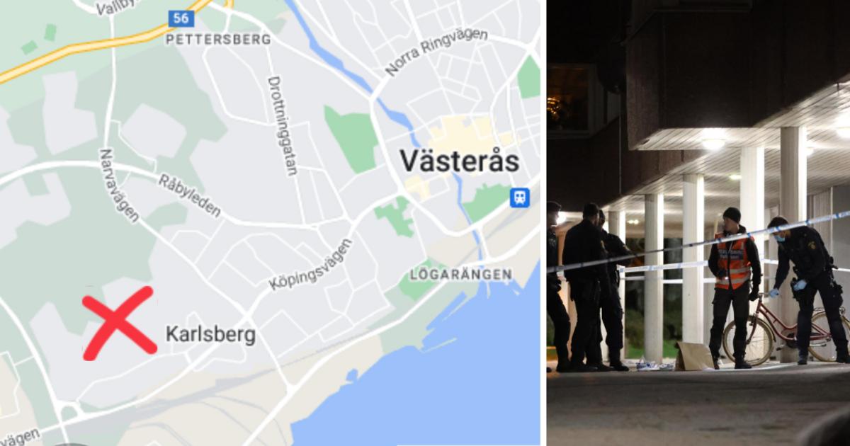 Stor polisinsats kring Hammarby – man hittades skjuten