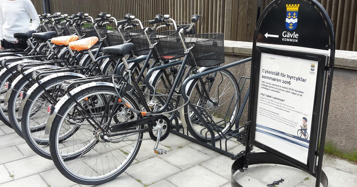 I sommar i hyra cykel – Dagblad