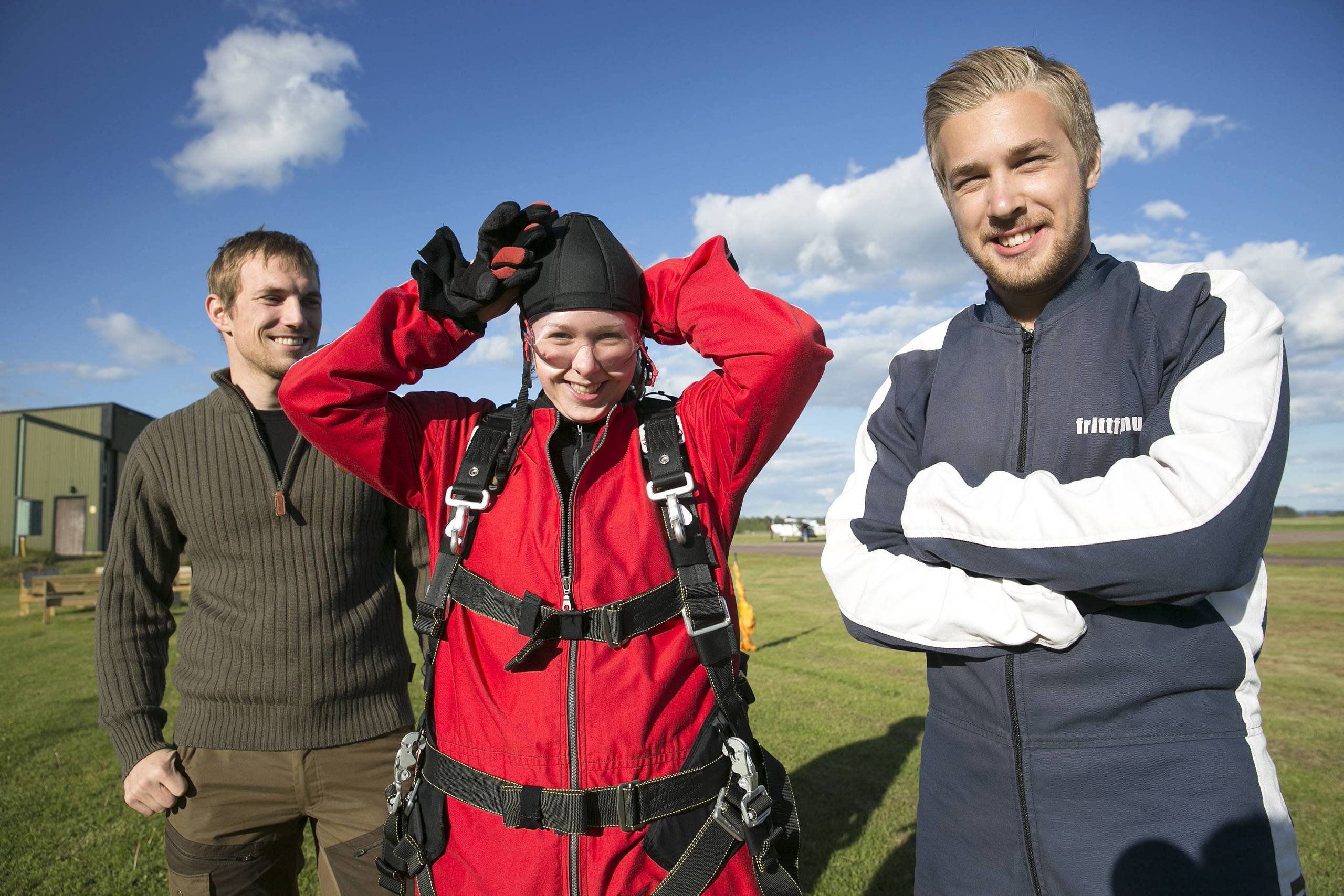 Syskontrio Hoppade Fallskarm